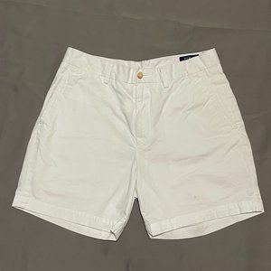 Polo Ralph Lauren Relaxed Fit Chino Shorts 10" Inseam White Men's Size 31